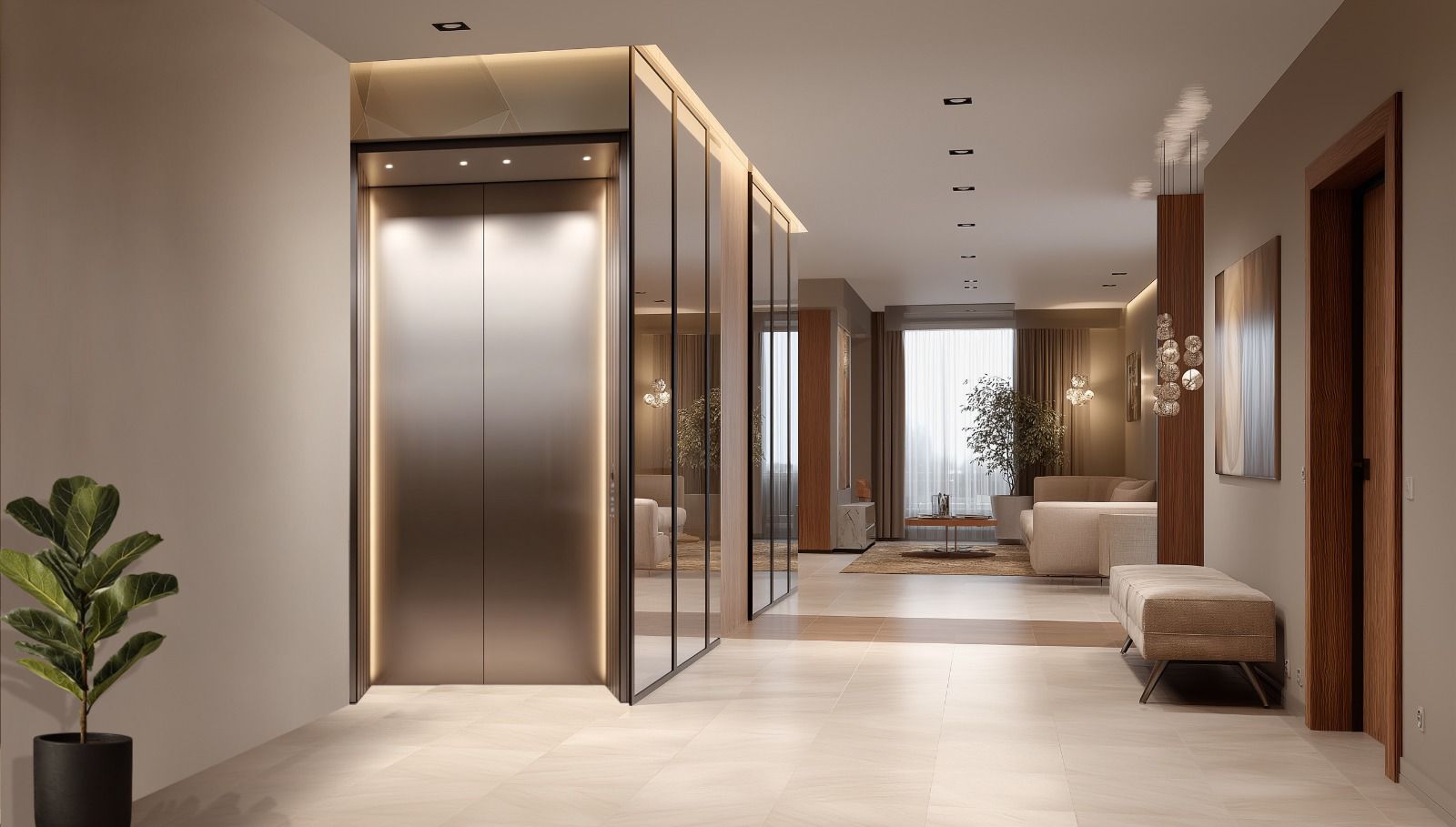 Home private elevator
